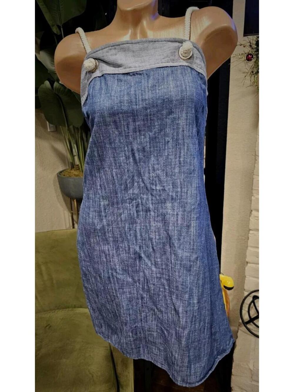 Anthropologie Amadi Denim Dress, Sz S MSRP$148